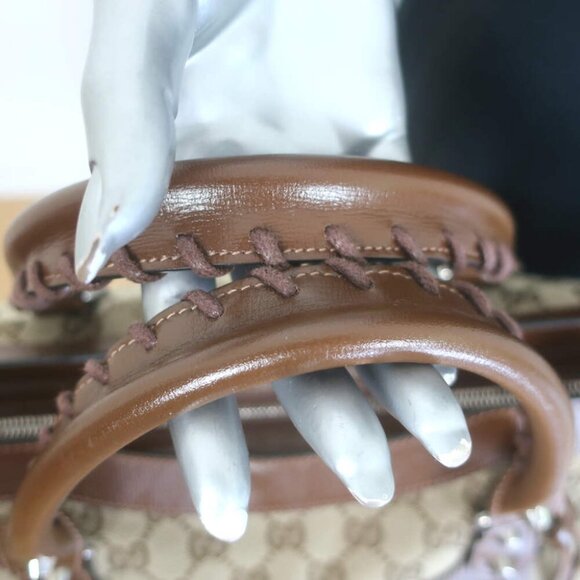 Gucci x Balenciaga The Hacker Project Neo Classic City Bag GG Canvas & Leather - Picture 3 of 15